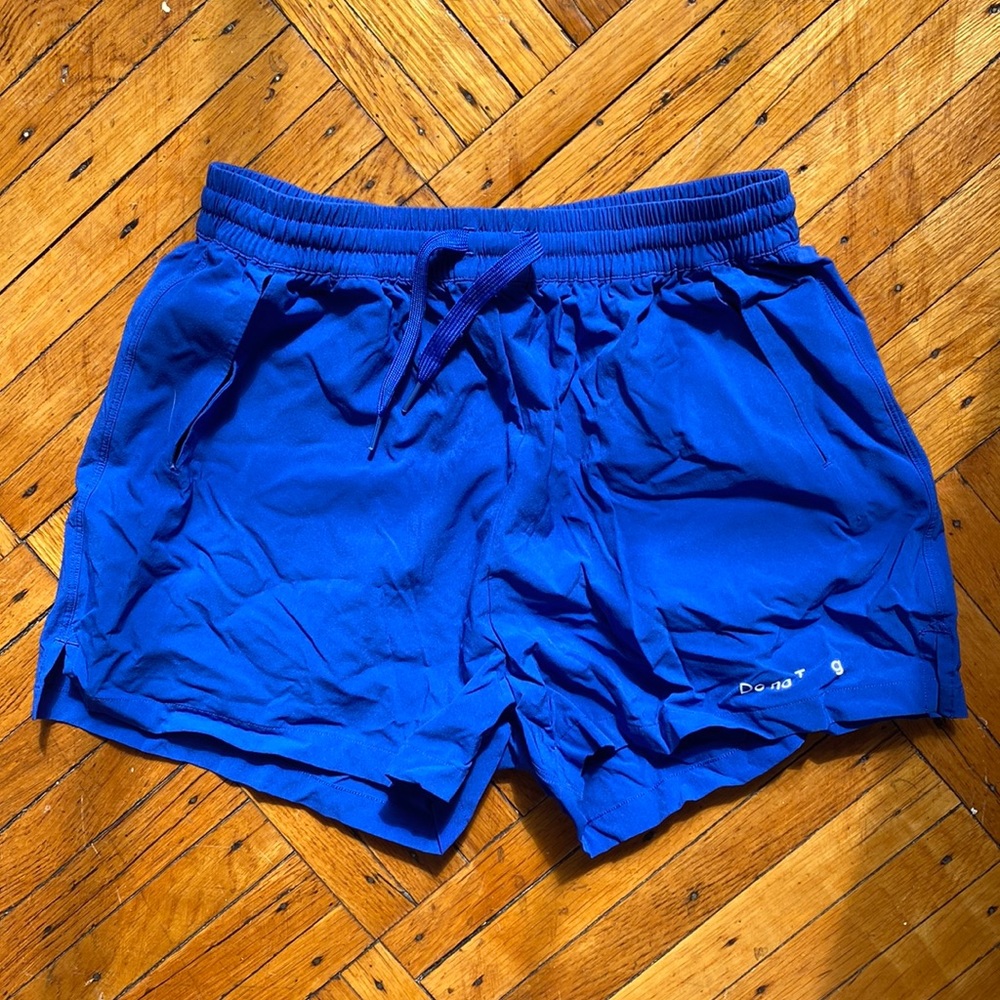 Blue Outdoor Voices Running Short